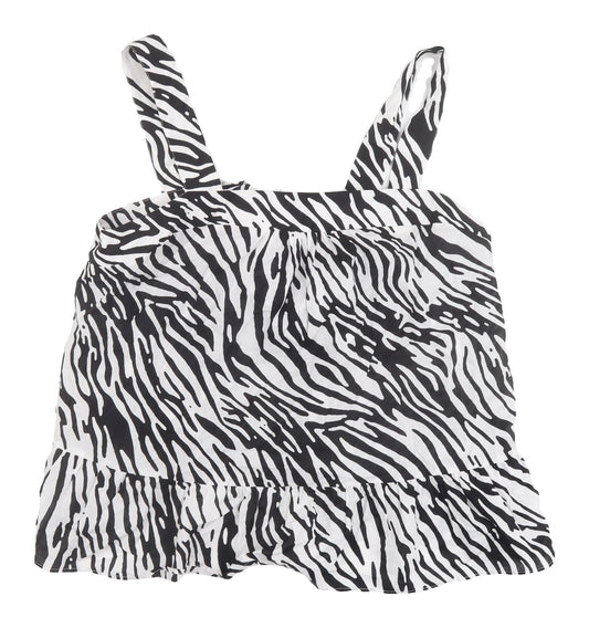 Marks and Spencer Zebra Print Camisole Blouse Size 18