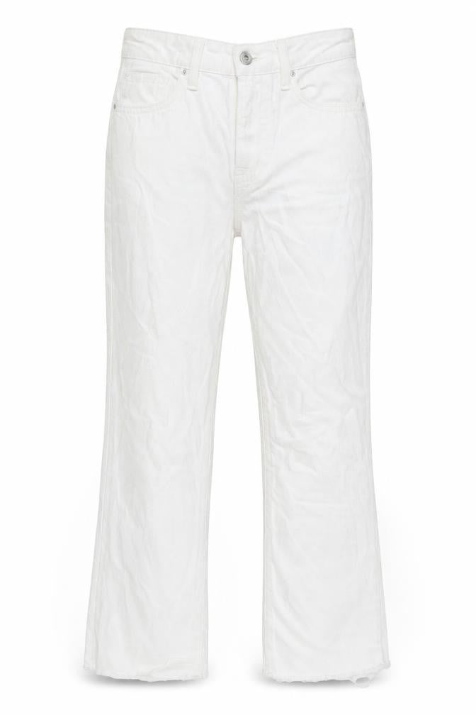 Zara Women's White Jeans Size 8 Cotton