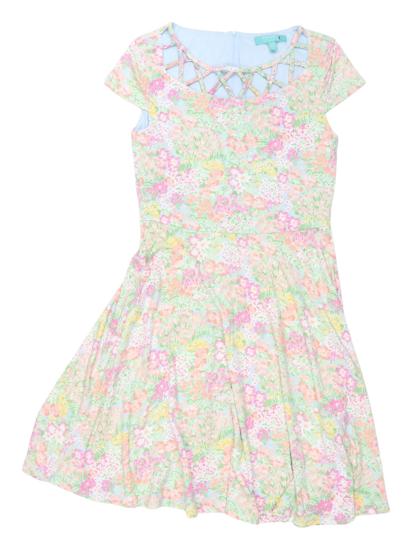 Fever London Women's Floral Fit & Flare Dress - Size 12