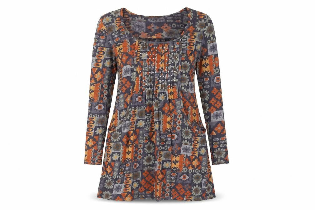 Nomads Women's Multicoloured Patchwork Shift Dress