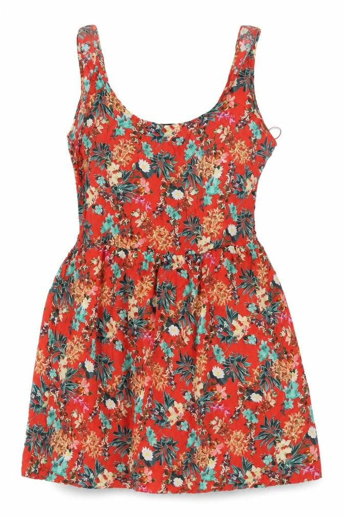 Mango Casual Women's Floral A-Line Dress, Size 12