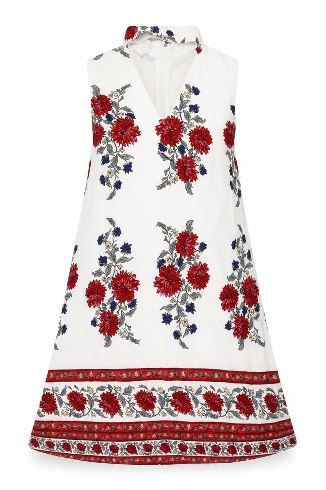 New Look Women's Multicoloured Floral Dress Size 8