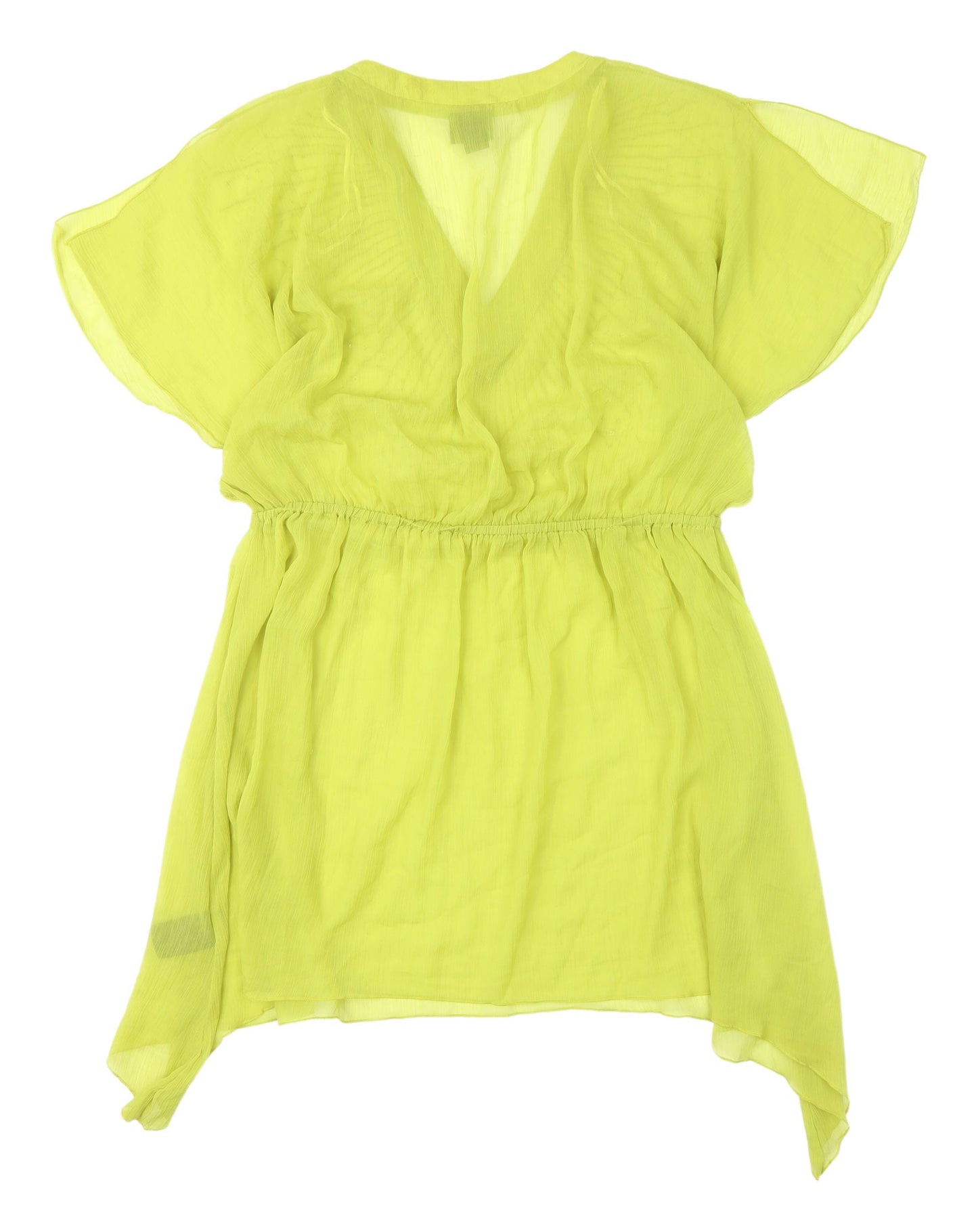 H&M Green Tunic Blouse with Sequins - Size 12
