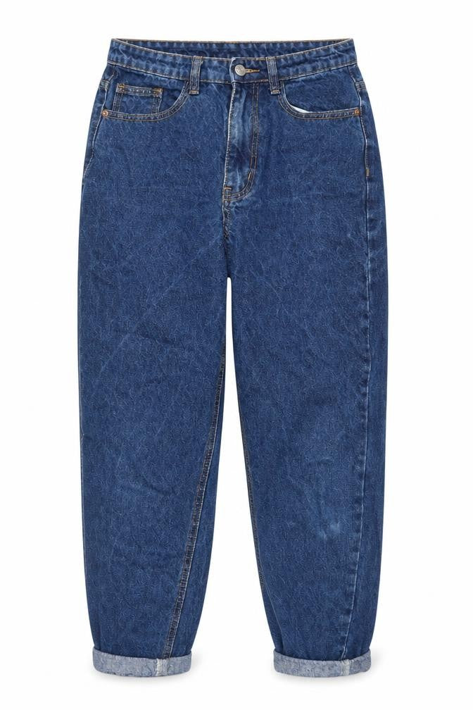 PRETTYLITTLETHING Blue Mom Jeans, Size 8, Women's Denim