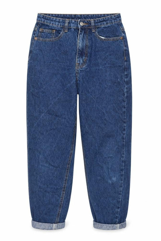 PrettyLittleThing Blue Mom Jeans, Size 8, Women's Denim