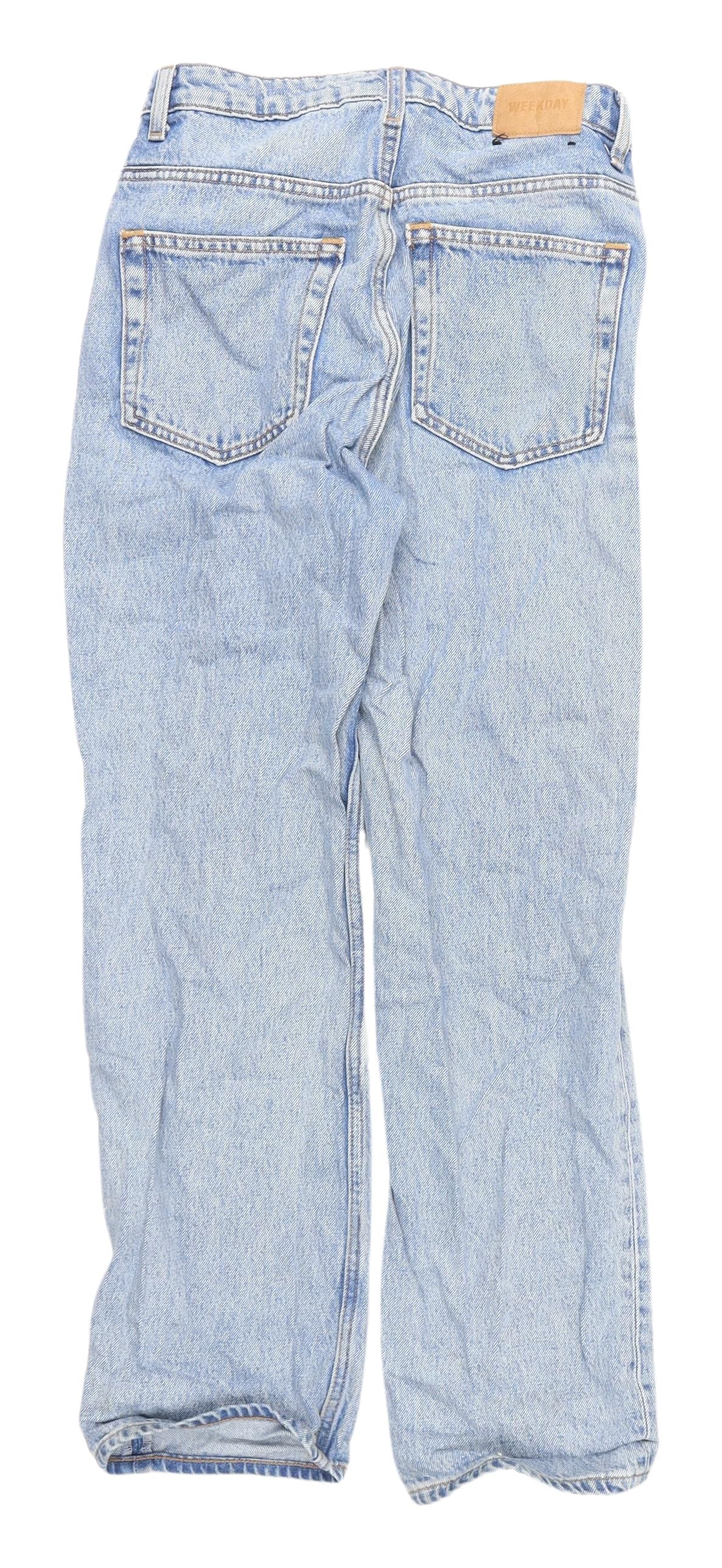 Weekday Women's Light Blue Straight Jeans