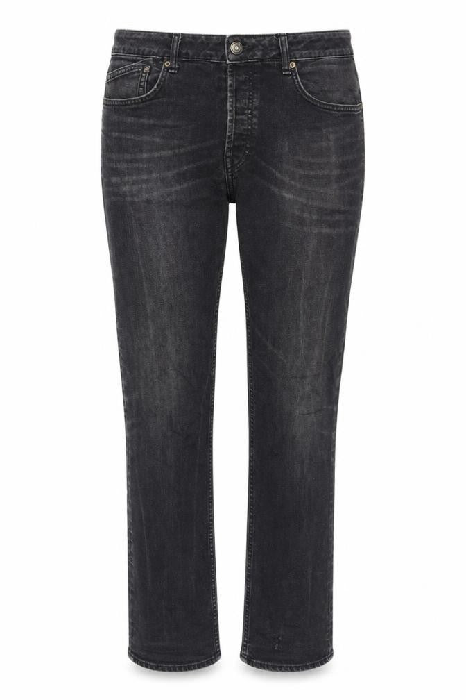 Topman Black Straight Jeans, Unisex Adults Size 34
