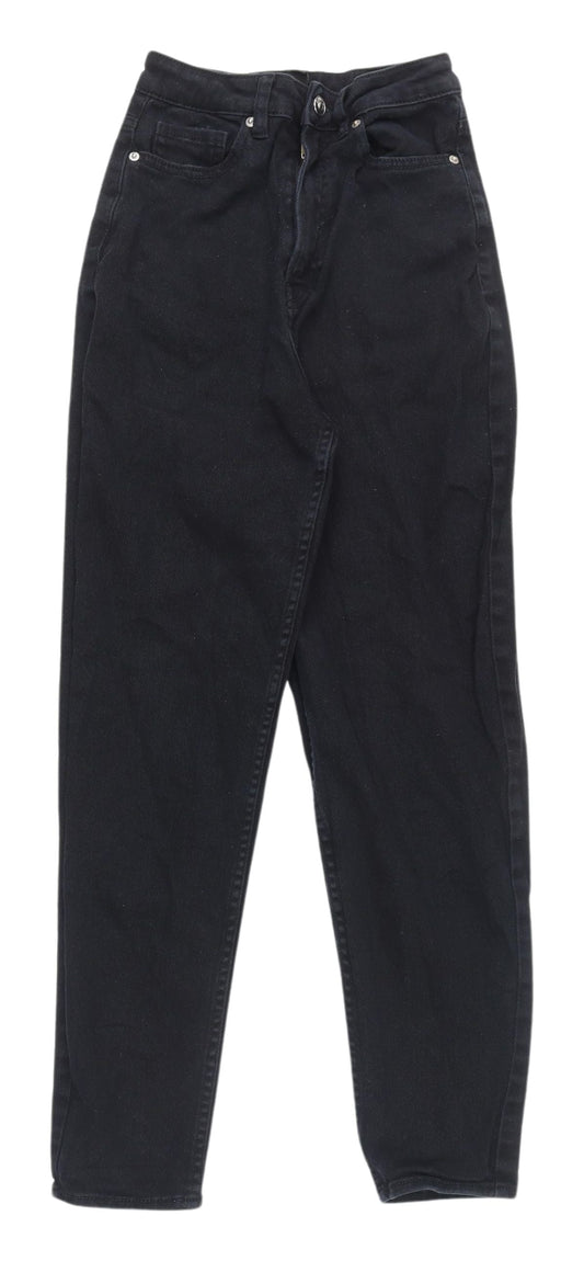 Divided Women's Black Mom Jeans Size 6 Relaxed Fit