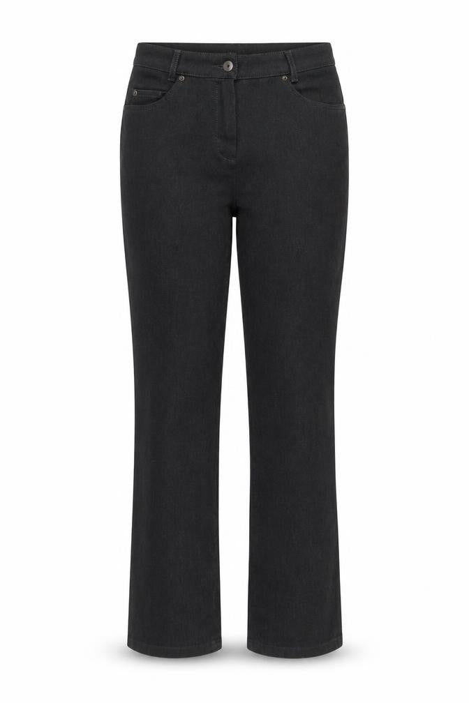 Gollegaug Women's Black Straight Jeans, Size 12