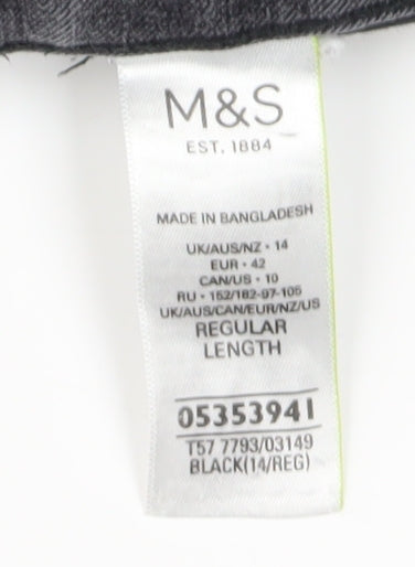 Marks and Spencer Women's Black Skinny Jeans Size 14