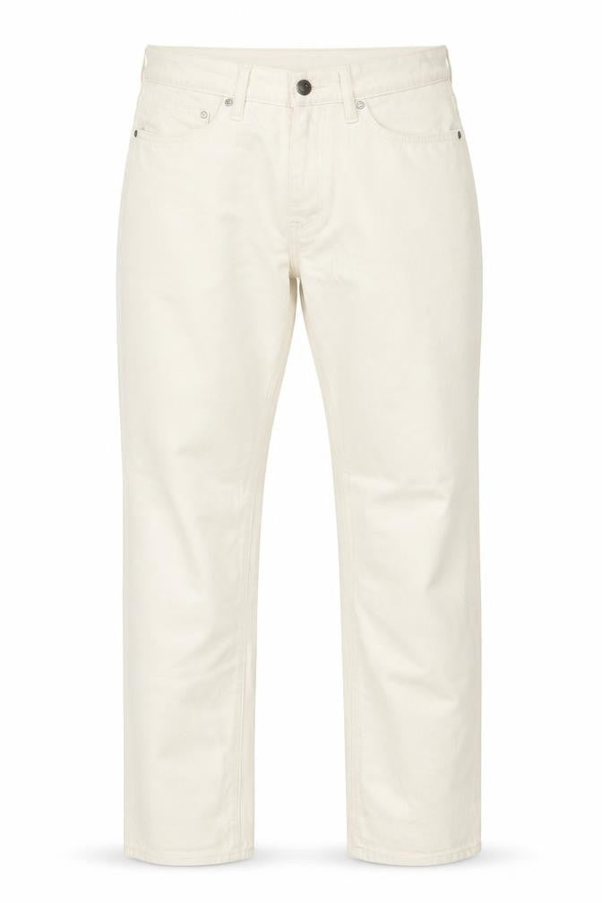 Marks and Spencer Men's Ivory Straight Jeans 32