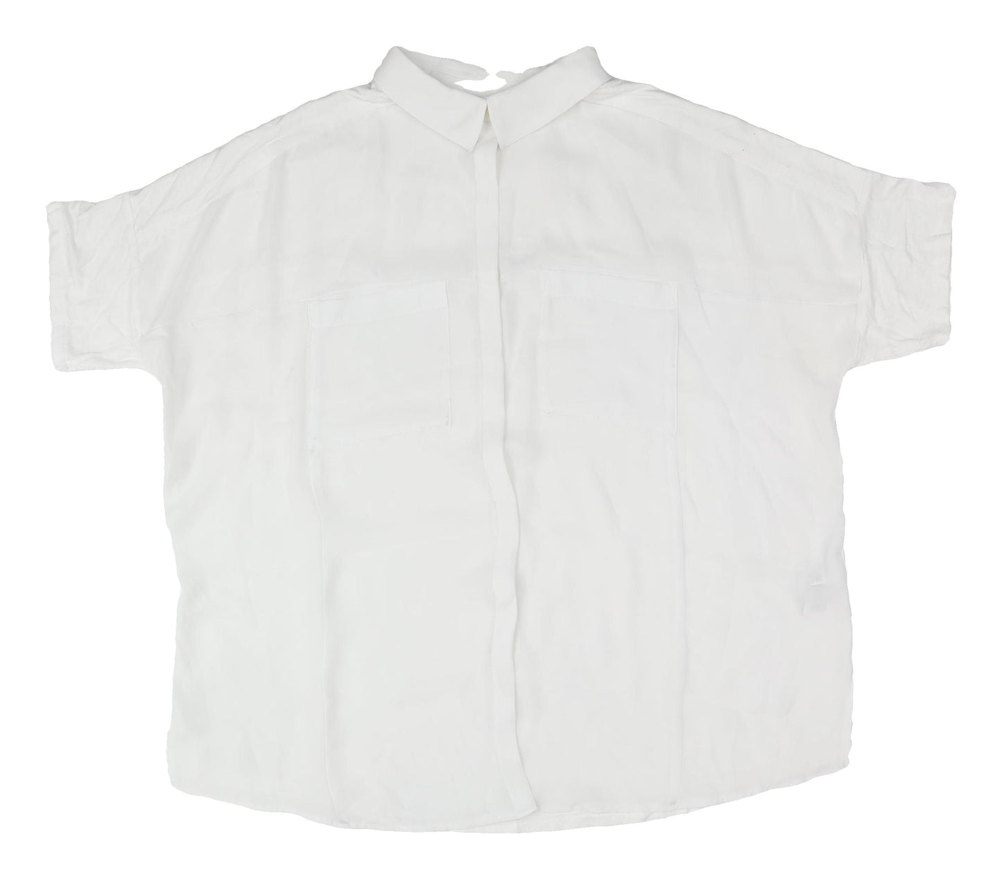 Next Women’s White Button-Up Shirt UK 16 Basic Style