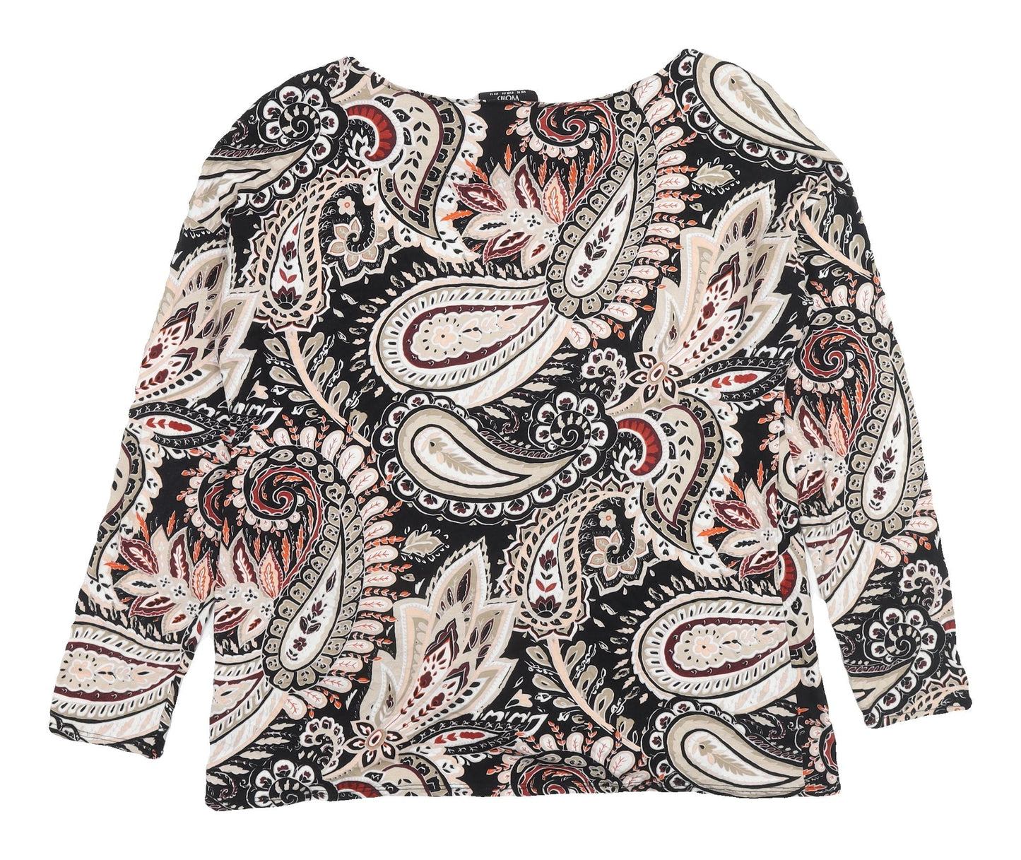 Wallis Women's Multicoloured Paisley Blouse Size 16