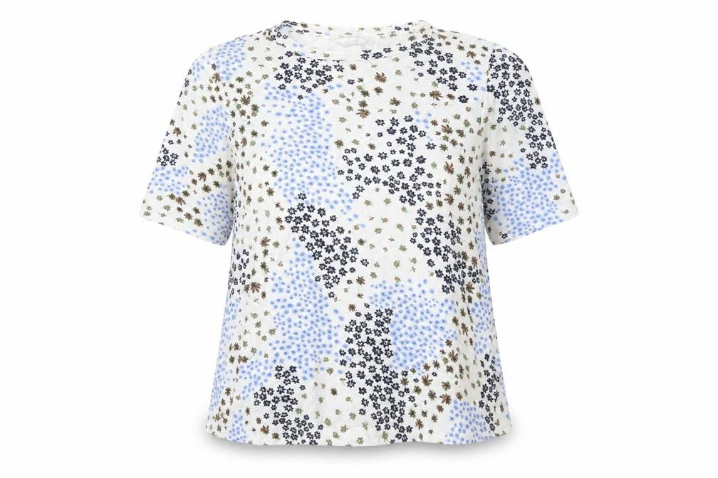Marks & Spencer Floral T-Shirt, Women, Multicoloured, Size 14