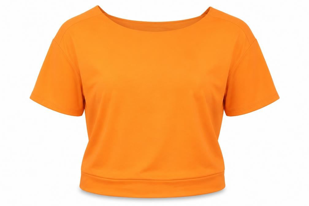Next Women’s Orange Basic Short Sleeve T-Shirt, Size 14