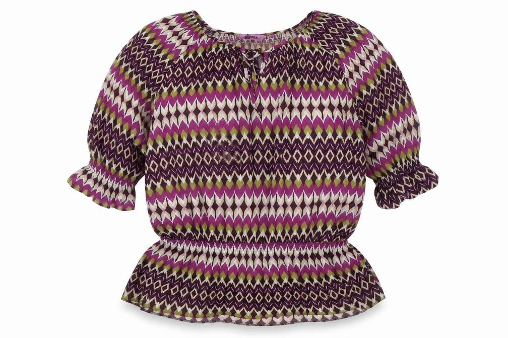 Epilogue Women's Multicoloured Geometric Blouse