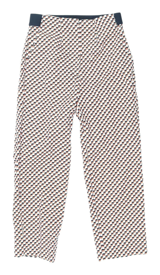Marks and Spencer Women’s Cropped Geometric Trousers