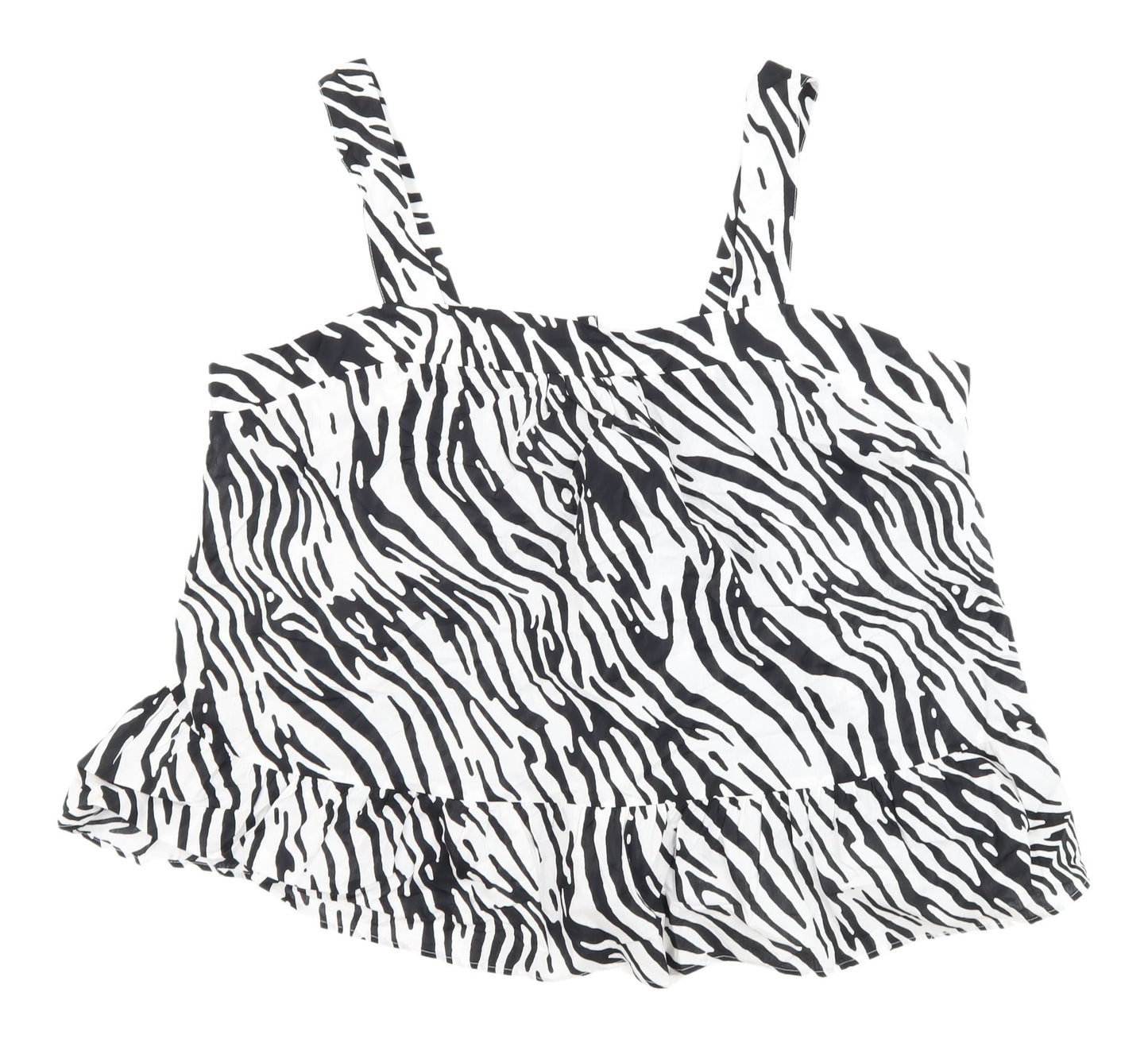 Marks and Spencer Women's Zebra Print Camisole Top, Size 22