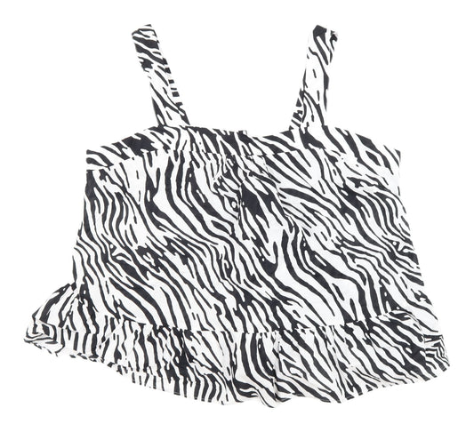 Marks and Spencer Women's Zebra Print Camisole Top, Size 22