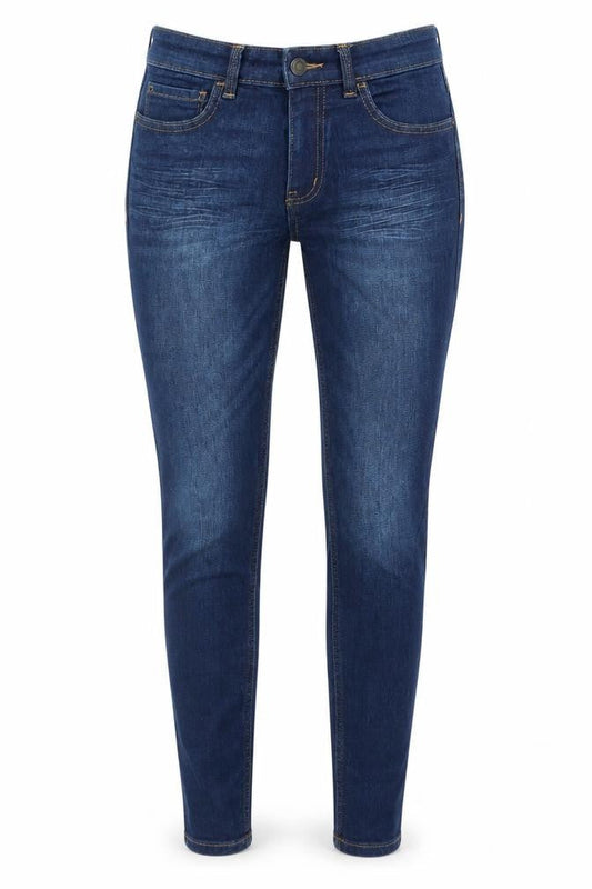 Marks & Spencer Women's Blue Skinny Jeans Size 6