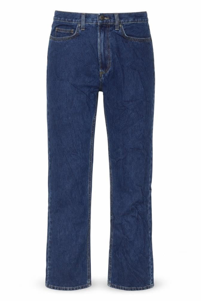 Marks & Spencer Men's Blue Straight Jeans, Size 32