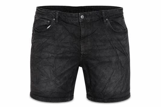 Marks & Spencer Men's Black Chino Denim Shorts XL Regular Fit