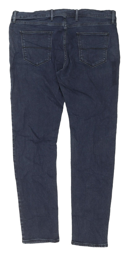 Marks & Spencer Men's Blue Skinny Jeans Size 38