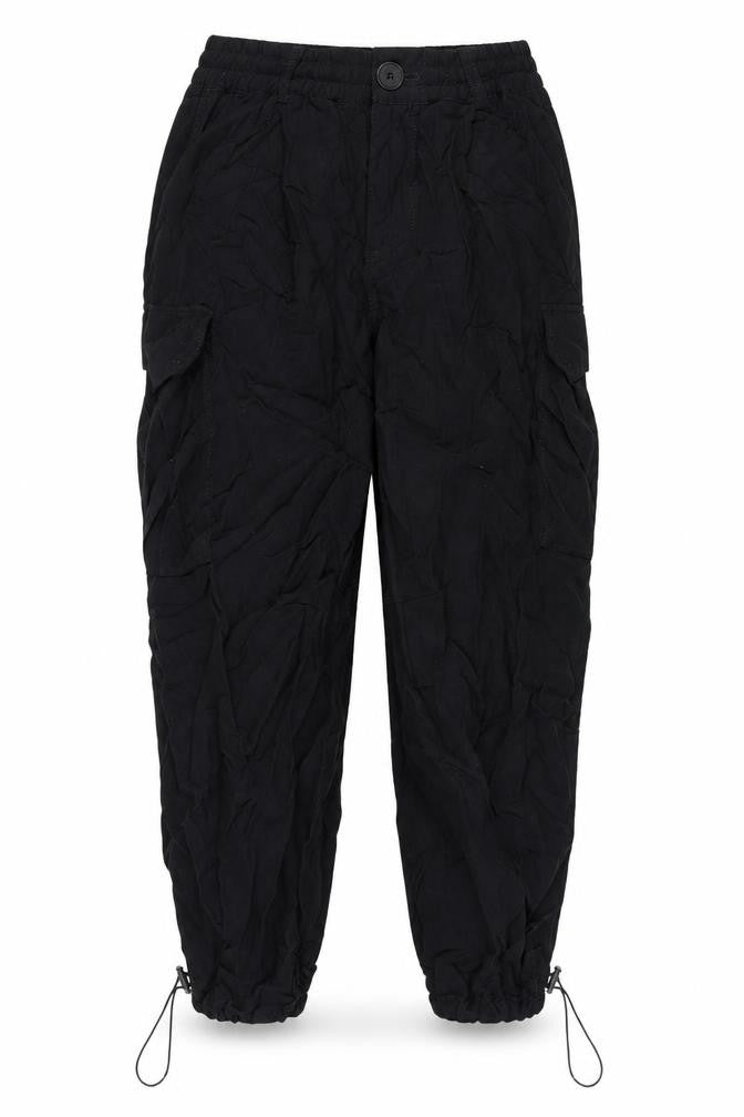 Zara Women's Black Cargo Trousers XS Relaxed Style