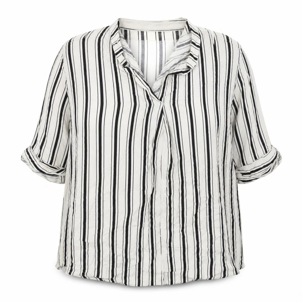 River Island Women's Striped Viscose Blouse, Size 18