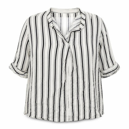 River Island Women's Striped Viscose Blouse, Size 18
