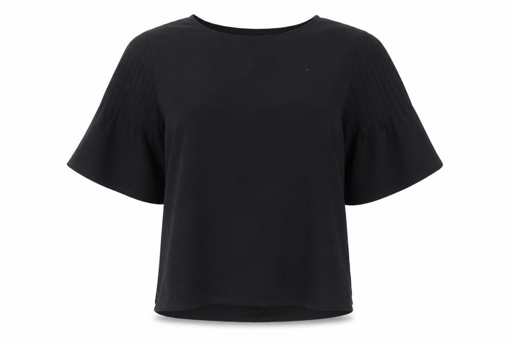 French Connection Women's Black Blouse, S, Elegant Style
