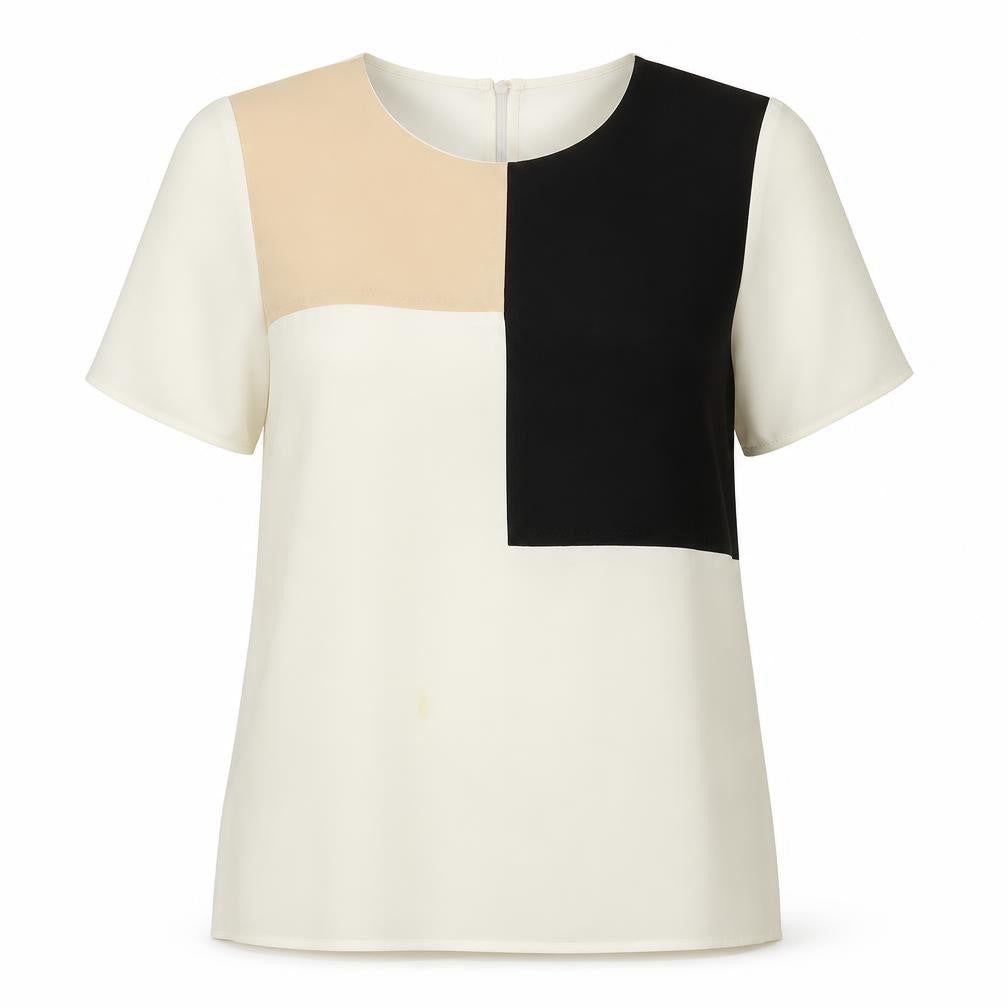 Zara Women’s Multicoloured Colourblock Blouse XS