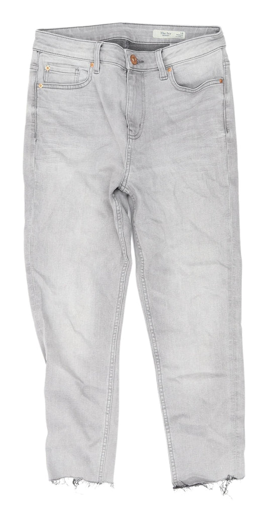 Marks & Spencer Grey Straight Women's Jeans Size 10