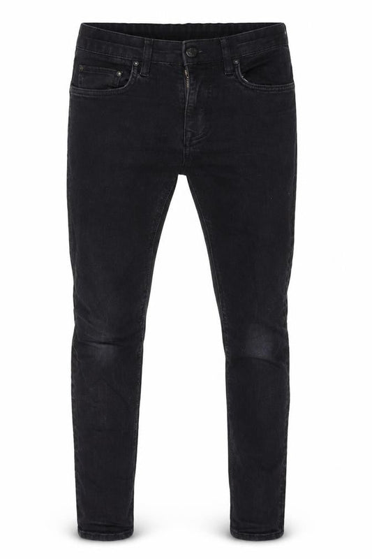 Easy Men's Black Skinny Jeans, Size 30, Flame-Resistant