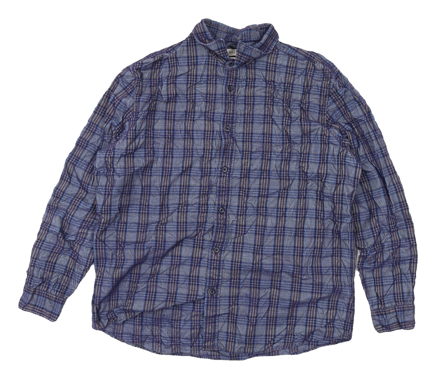 Marks and Spencer Clothing Bundle - 5 Pack Preloved Mens Casual Shirts
