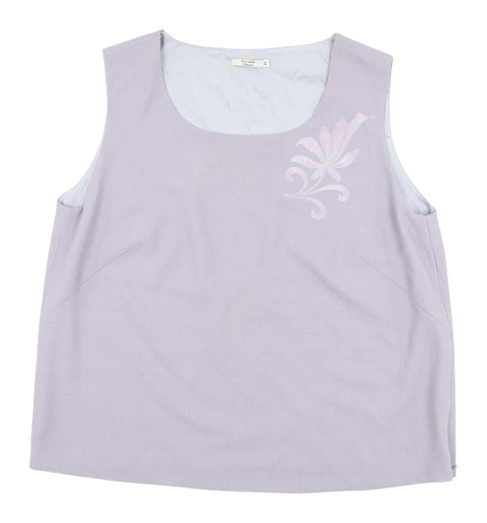 Personal Choice Women's Purple Tank Top Size 20