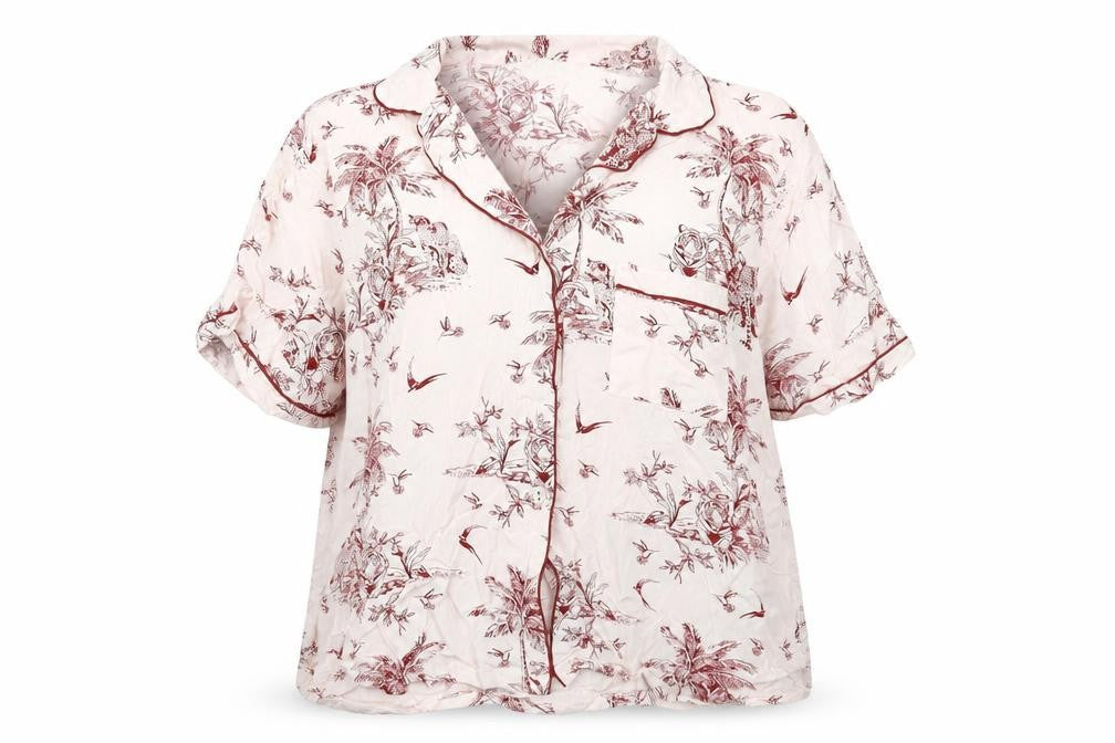 New Look Women's Multicoloured Pyjama Top UK 14