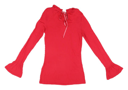ORSAY Women's Red XS Long Sleeve Blouse