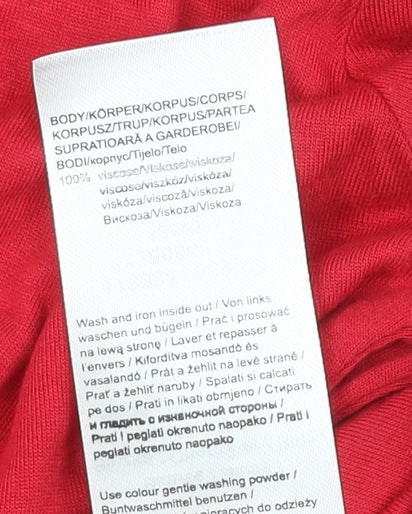 ORSAY Women's Red XS Long Sleeve Blouse
