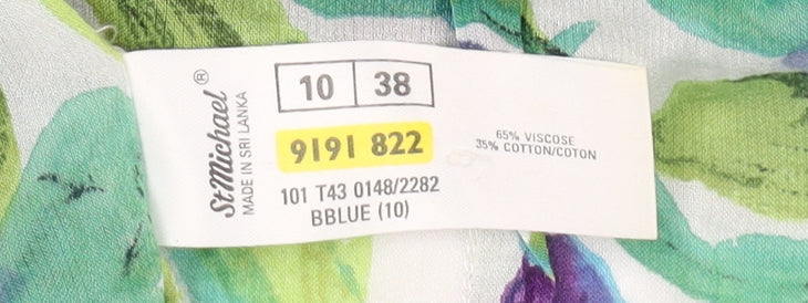 Marks and Spencer Women's Floral Blouse Size 10