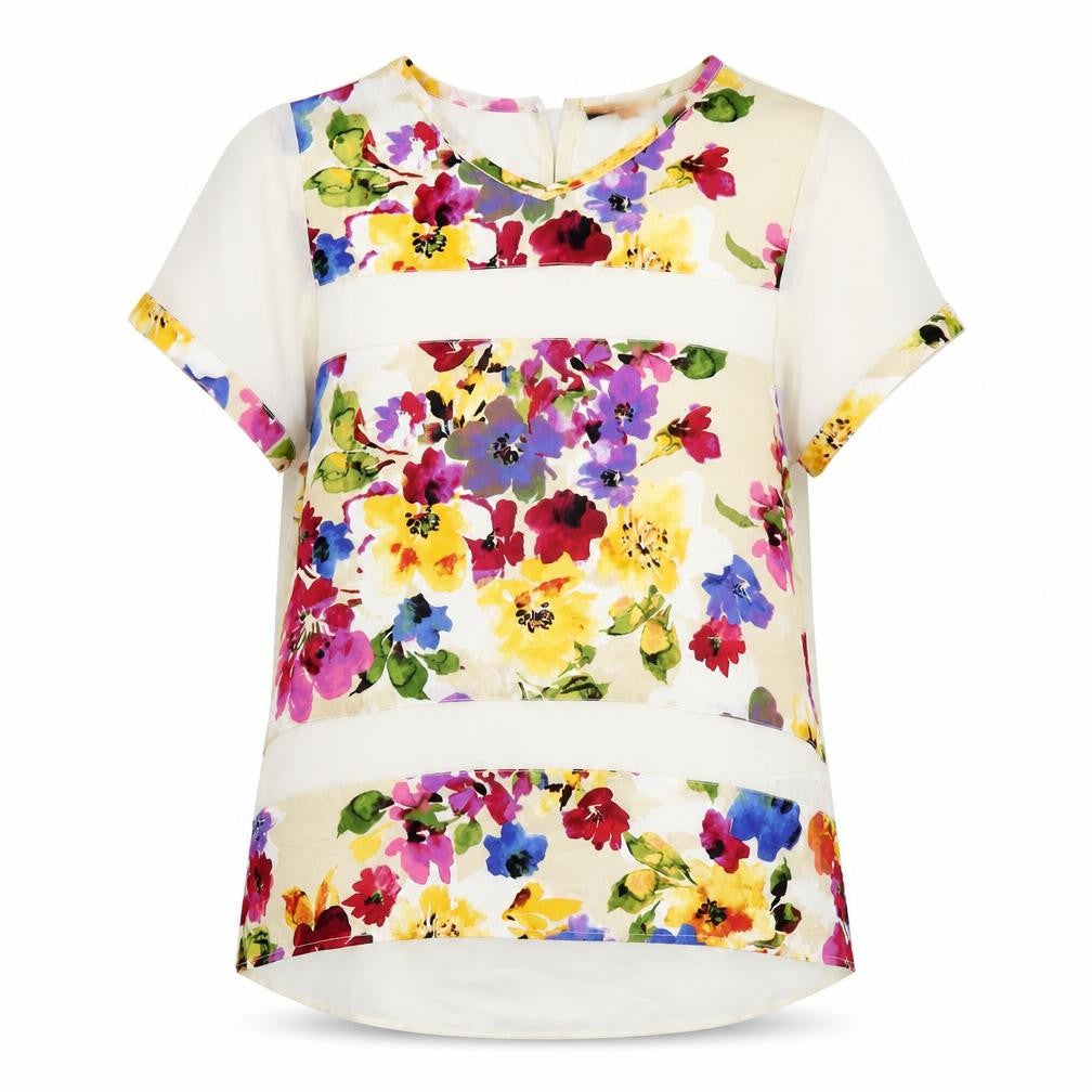 Heart & Soul Women's Multicoloured Floral Blouse, Size 12