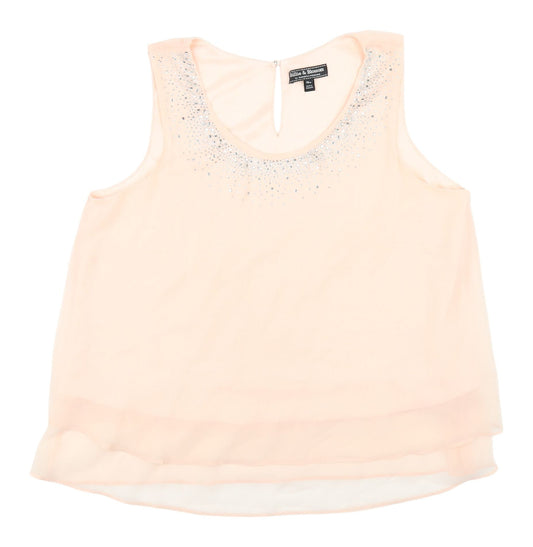 Dorothy Perkins Pink Tunic Blouse Women 16
