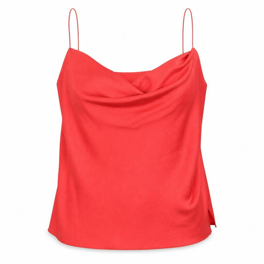 New Look Women's Red Camisole Tank Top Size 16