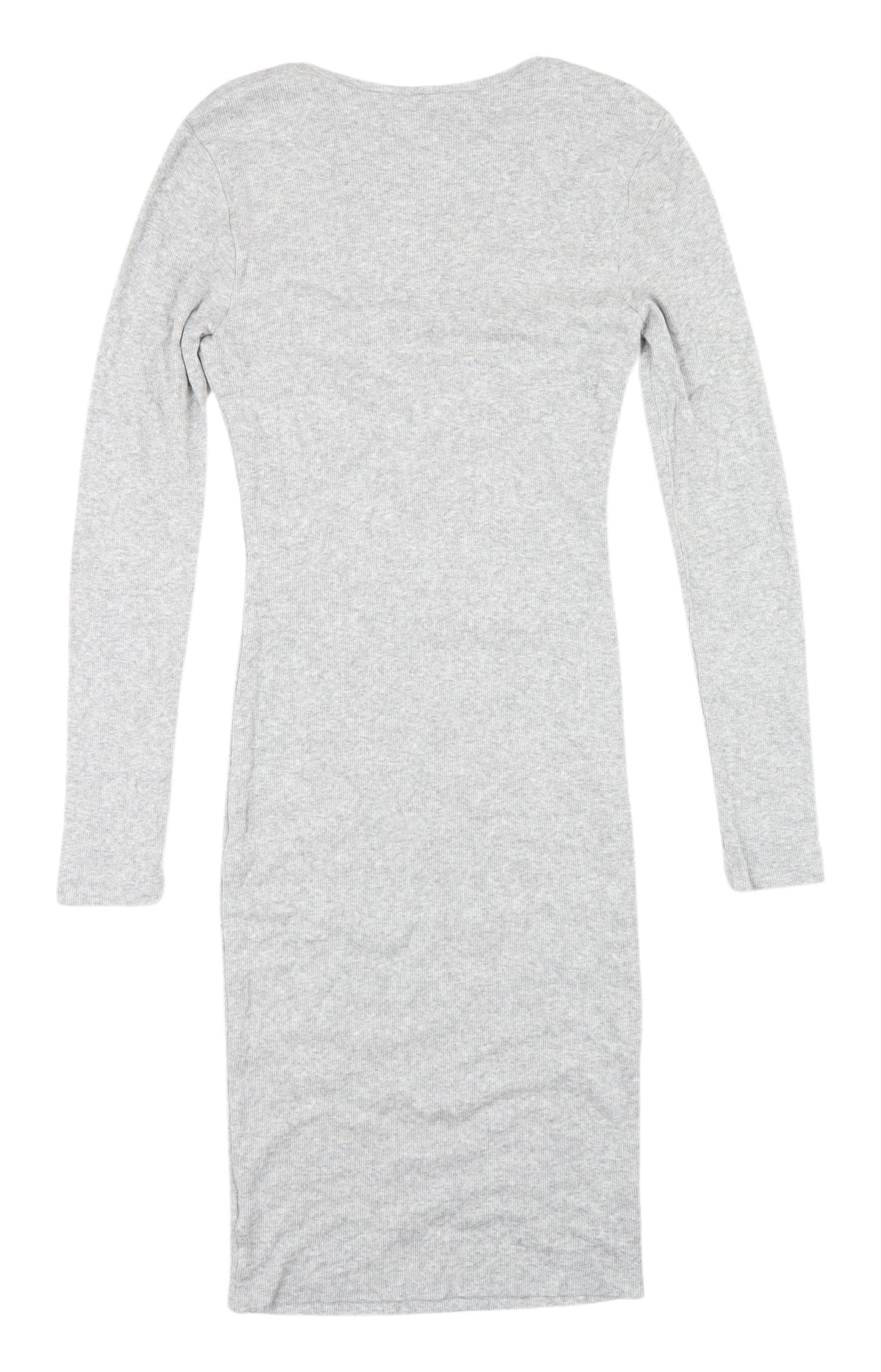 Kookai Grey Bodycon Dress, Women’s Size 6, Casual Knit