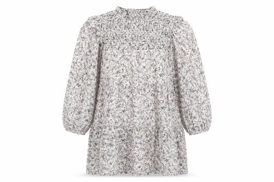 Miss Selfridge Women's Shift Dress Grey Floral Size 8