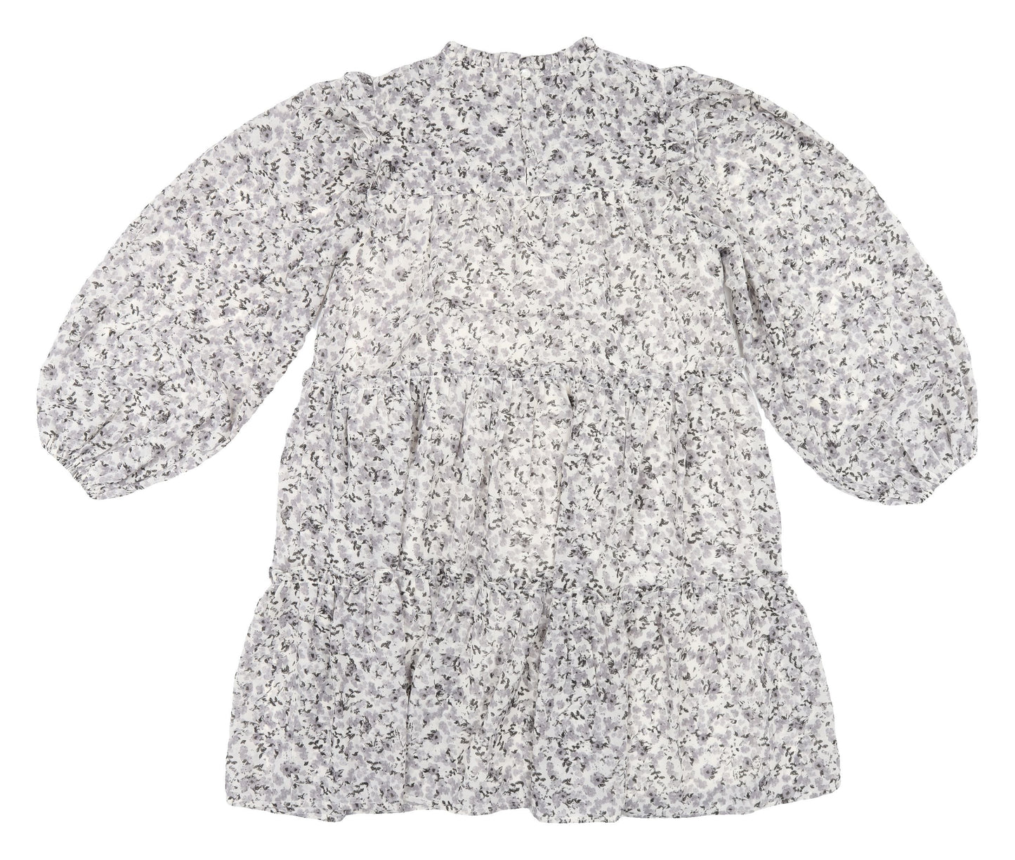 Miss Selfridge Women's Shift Dress Grey Floral Size 8