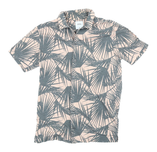 Burton Menswear London XS Men Beige Collared T-Shirt