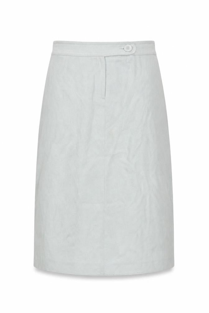 NEXT Womens Blue Polyester A-Line Skirt Size 10 Zip
