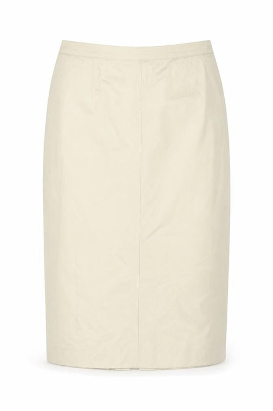 ara Womens Beige Polyester Straight & Pencil Skirt Size 32 in Zip