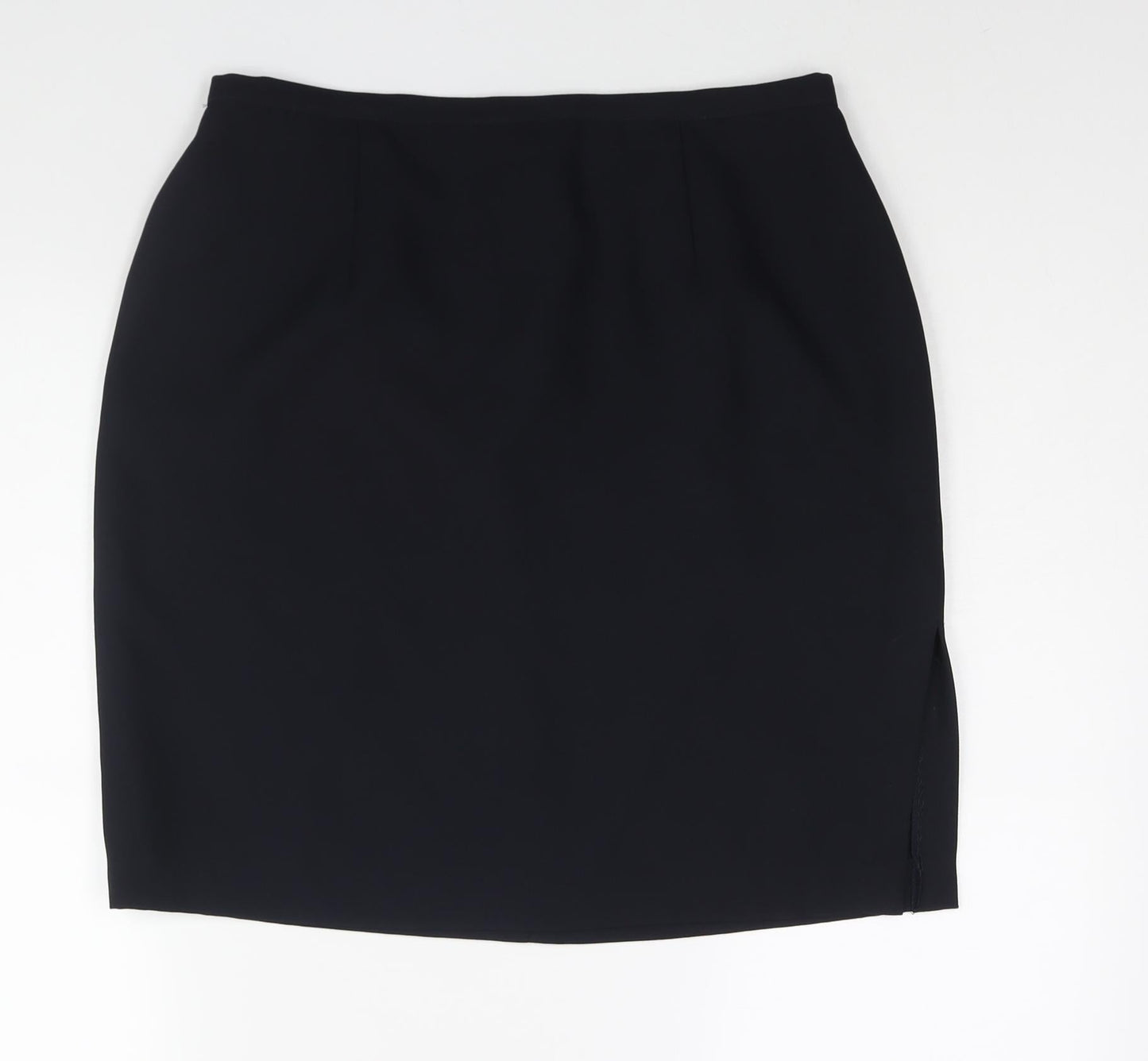 Tagg Womens Blue Polyester Straight & Pencil Skirt Size 16 Zip